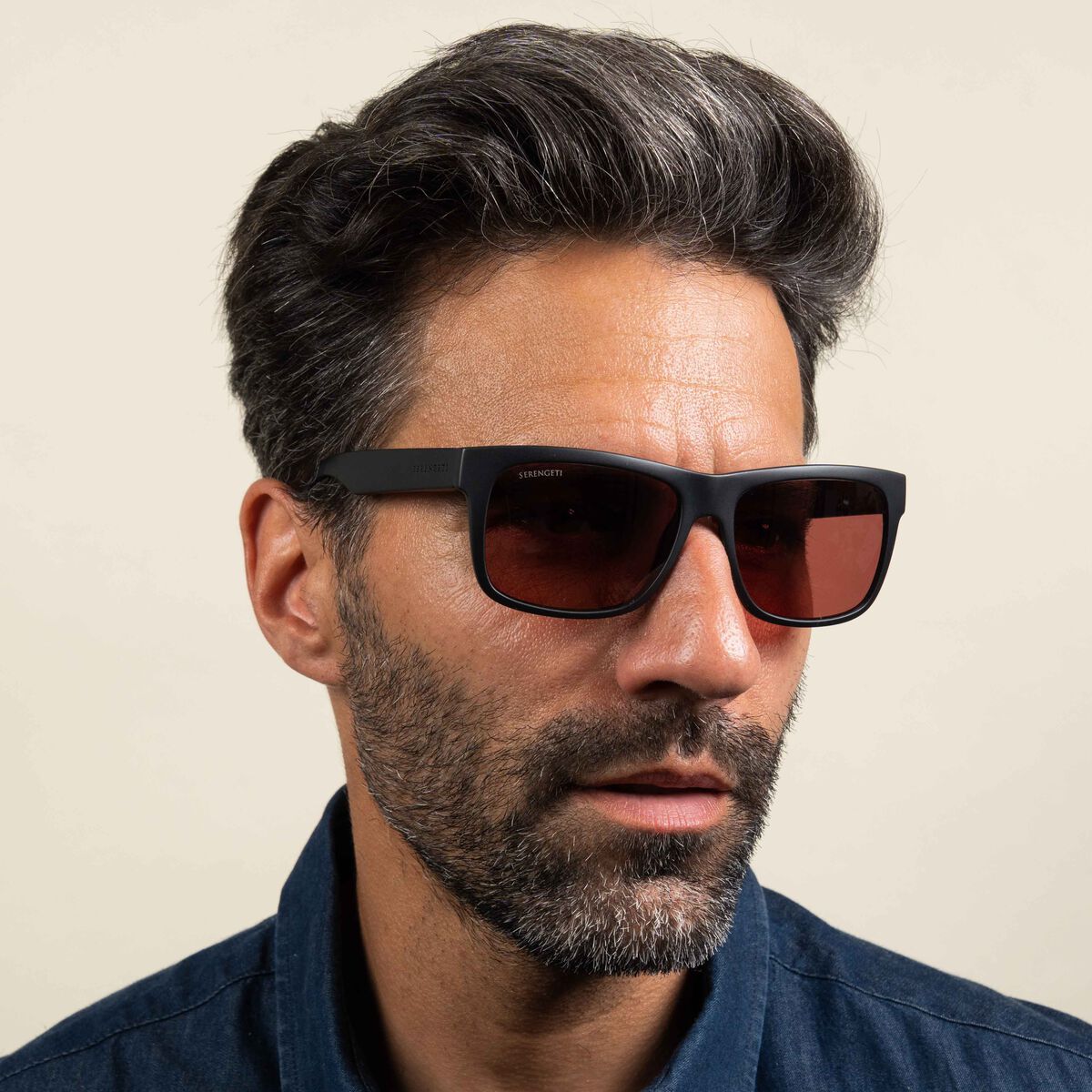 POSITANO, Matte Black-Mineral Polarized 555nm Cat 3 to 3, hi-res image number null